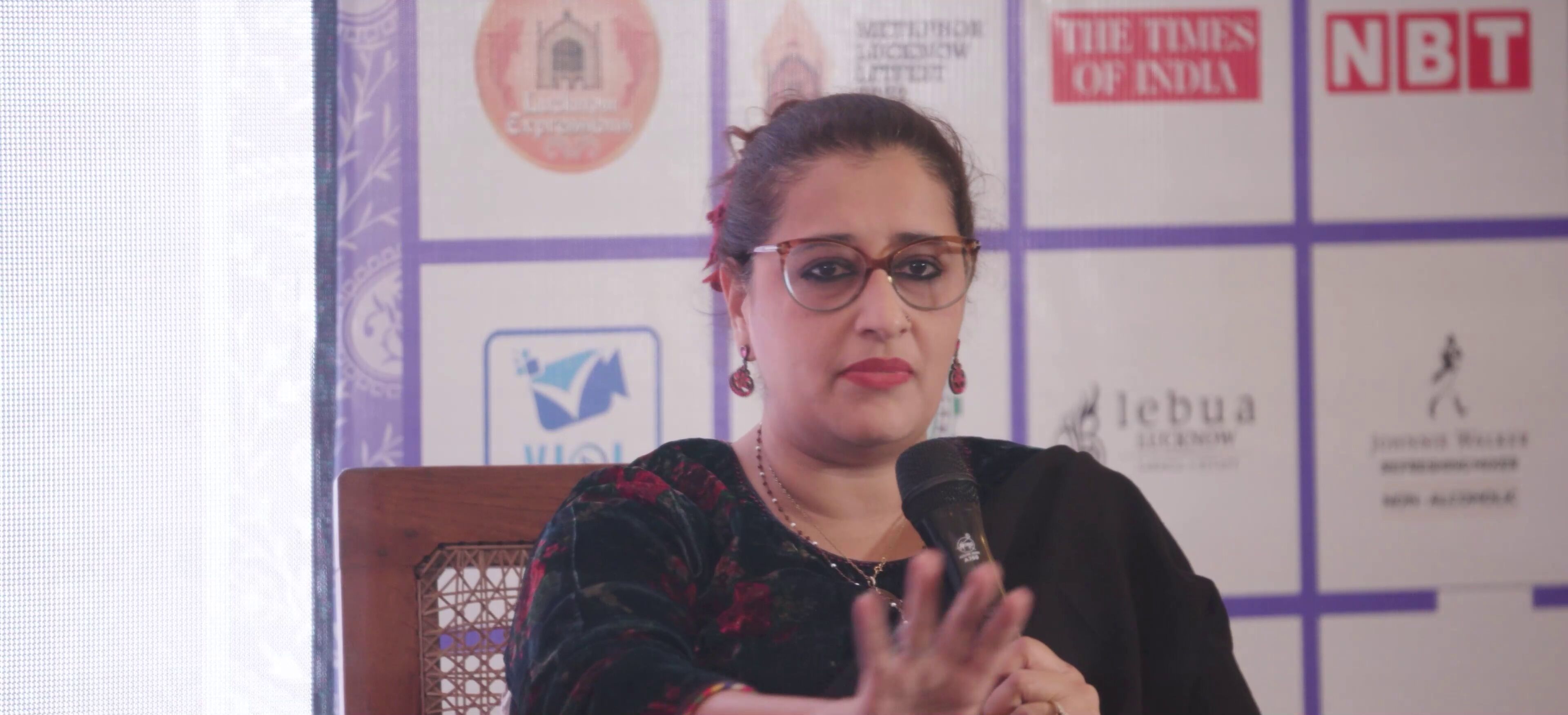 Metaphor Lucknow Litfest 2018: Winter conversations in Gomti Nagar.