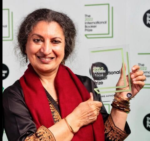 Geetanjali Shree at Metaphor Lucknow Litfest