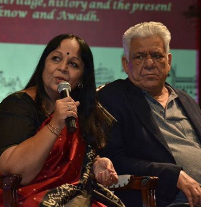 Om Puri at Metaphor Lucknow Litfest
