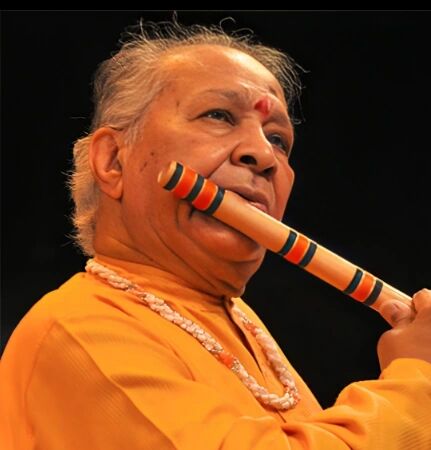 Pandit Hariprasad Chaurasia at Metaphor Lucknow Litfest